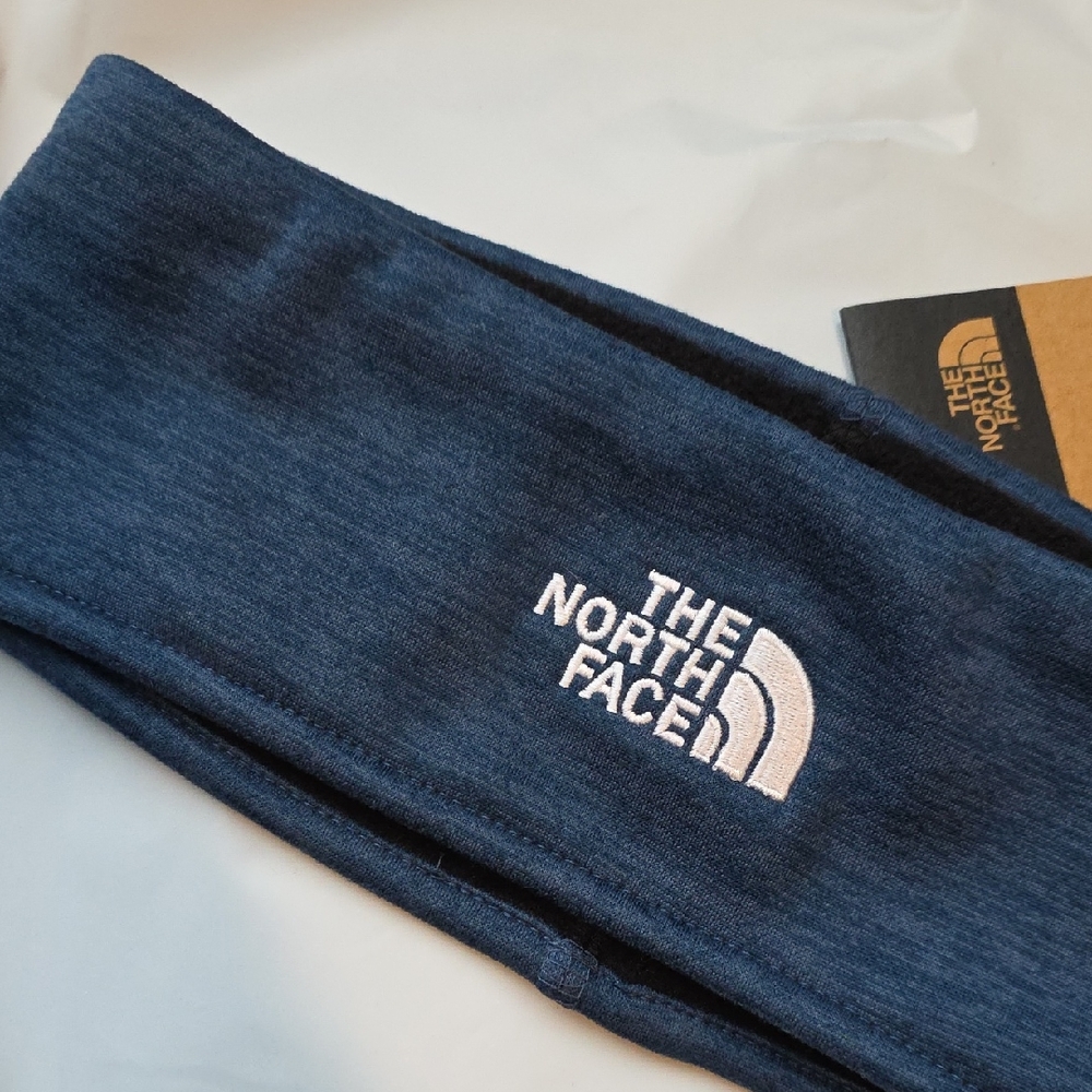 The North Face Blue Headband with Logo NWT